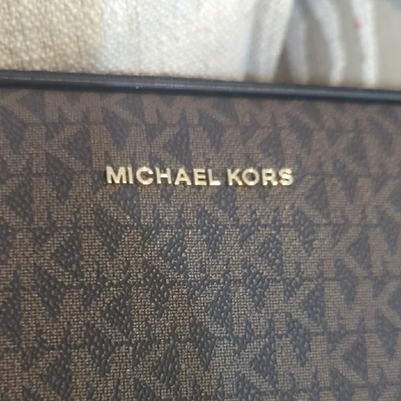 Michael Kors Black Backpack And Tablet Sleeve New